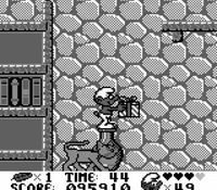 une photo d'Ã©cran de Les Schtroumpfs sur Nintendo Game Boy